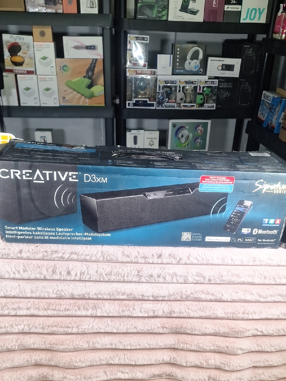 D3xm Wireless Bluetooth Speaker – Black